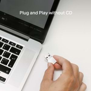 Mercusys MA30N, AC1300 Mbps, Çift Bant, MU-MIMO, Tak ve Çalıştır, Nano Wi-Fi 5 USB Adaptör