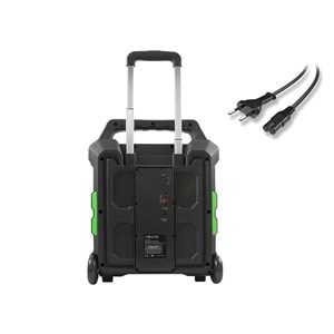 Mikado MD-101KP RMS:80W Kablosuz UHF Mikrofonlu Bluetooth ve USB Destekli Taşınabilir Toplantı Anfisi