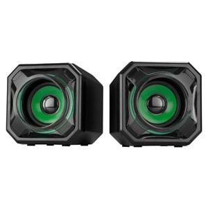 Mikado Md-177 2.0 5W * 2 Yeşil Mini Usb Speaker