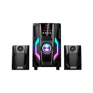 Mikado MD-415BT 2+1 20W Siyah Multimedya FM/BT/SD/USB Speaker Hoparlör