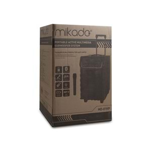 Mikado MD-81KP Siyah Usb + FM Destekli Bluetooth Kablosuz Mikrofonlu Öğretmen/Toplantı Anfisi