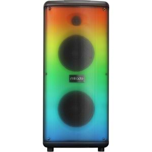 Mikado MD-833KP 7.4V3000mAh 30W Bluetooth/USB/TF/FM/Led Işıklı Kablolusuz Mikrofonlu Toplantı Anfisi