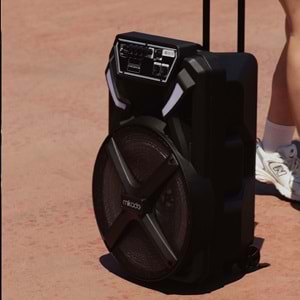 Mikado MD-BT123 30W USB/BT/TF/TWS Kablosuz ve Kafa Mikrofonlu Öğretmen/Toplantı Anfisi