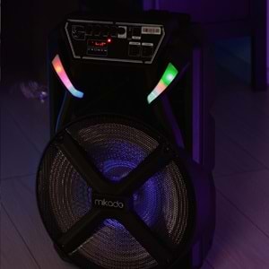 Mikado MD-BT123 30W USB/BT/TF/TWS Kablosuz ve Kafa Mikrofonlu Öğretmen/Toplantı Anfisi