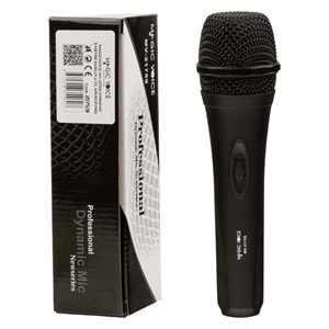 MAGICVOICE MV-21759 DİNAMİK 3 METRE KABLOLU EL MİKROFONU