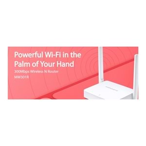 TP-LINK MERCUSYS MW301R 300MBPS WIFI N ROUTER