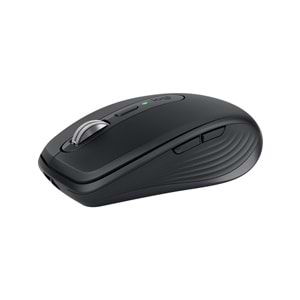 Logitech MX Anywhere 3S Kompakt 8000 DPI Optik Sensörlü Sessiz Bluetooth Kablosuz Mouse - Siyah