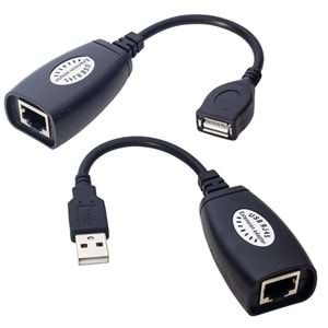 Powermaster PM-13083 Usb Extrender 50 Metre Rj45 Uzatma Kablosu