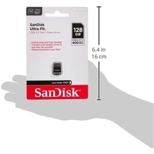 SanDisk Ultra Fit USB 3.2 Flash Sürücü 128GB