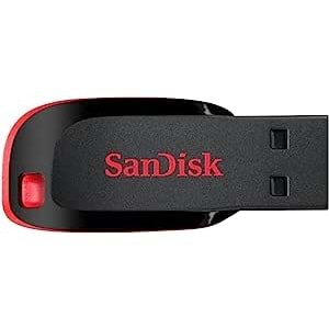 128 GB SANDISK CRUZER BLADE BLACK USB BELLEK 2.0 SDCZ50-128G-B35