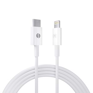 S-link SL-C120 1m PD Type C to Lightning 20W Quick SUPER Charge Hızlı Data ve Şarj Kablosu