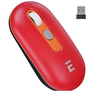 Everest SMW-444 Usb Kırmızı Bluetooth ve 2.4Ghz Optik Wireless Mouse