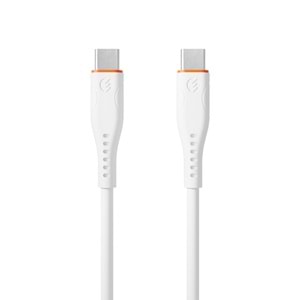 S-link SW-C130 1m 60W TypeC to TypeC Hızlı Data + Sarj Kablosu
