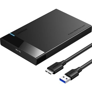 Ugreen USB 3.0 2.5 inch Sata Hard Disk Kutusu, Siyah