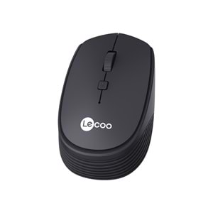 Lenovo Lecoo WS202 Kablosuz 1200DPI 4 Tuşlu Optik Mouse Siyah