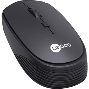 Lenovo Lecoo WS202 Kablosuz 1200DPI 4 Tuşlu Optik Mouse Siyah