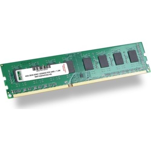 4GB DDRR3 1333Mhz Amd ve Intel Işlemcilere Uyumlu Masaüstü Ram