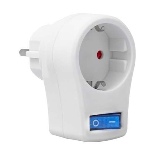 16816 - 27852/CONVERT ADAPTER- / -POWERMASTER 16816 TEKLİ BEYAZ ANAHTARLI