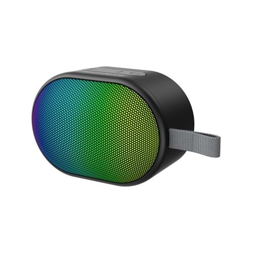 Anker Soundcore Pyro Mini Bluetooth Hoparlör - Çoklu Işık Efektleri - 6W'lık Güçlü Ses - 10 Saat Çalma Süresi - Siyah - A31A0