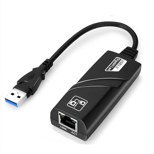 Usb 3.0 Gigabit Ethernet adaptörü kablolu USB Rj45 ağ kartı Lan 1000 Mbps Laptop PC için