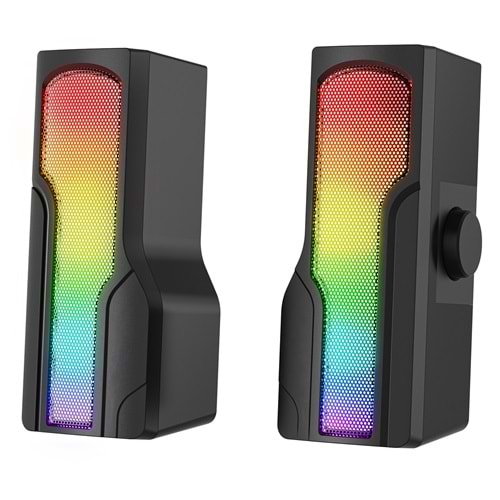 Rampage Arty X13 2.0 Bluetoothlu Rms 3W*2 RGB Işıklı Multimedia Usb 5V 45dB