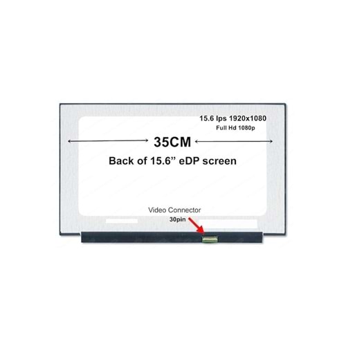 Oem B156HTN06.1 Uyumlu Ekran Full Hd Ips 15.6 Inç Lcd Panel 30 Pin