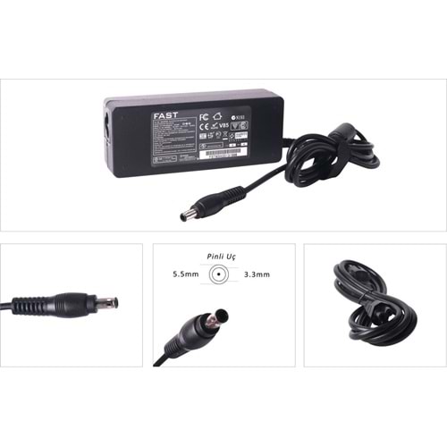 Samsung CMADP074 19V 4.74A (5.5x3.0mm) Fast Şarj Adaptörü