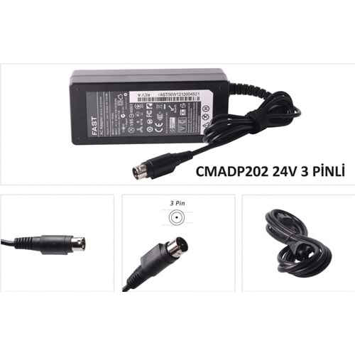 Fast CMADP202 24V 2.5A 60W Adaptör (3Pin)