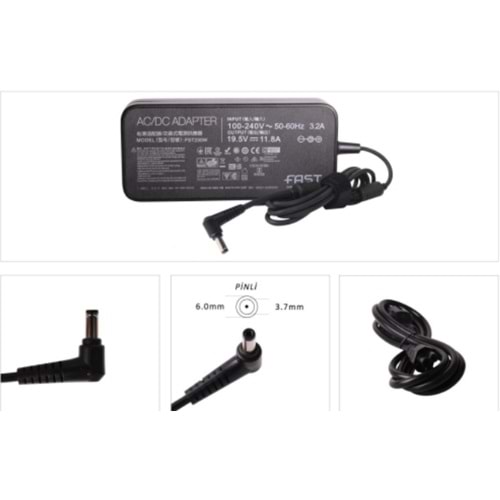 Asus CUADP023 20V 7.5A 180W (6.0*3.7mm /İğneli ) Fast Şarj Aleti