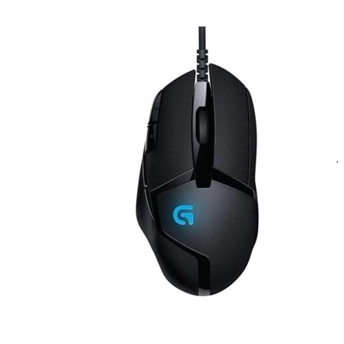 Logitech G G402 Hyperion Fury Kablolu Oyuncu Mouse, 4.000 DPI, Ultra Hızlı 500 IPS İzleme Hızı, 8 Programlanabilir Tuş, 1 ms Bildirim Hızı, Siyah