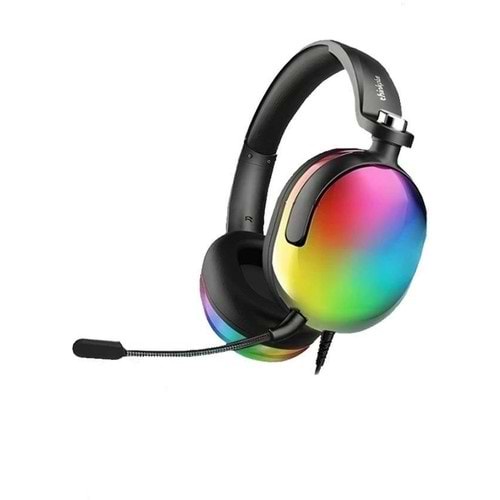 Lenovo G86B Kablolu RGB Işıklı Mikrofonlu Kulak Üstü Siyah Gaming Kulaklık