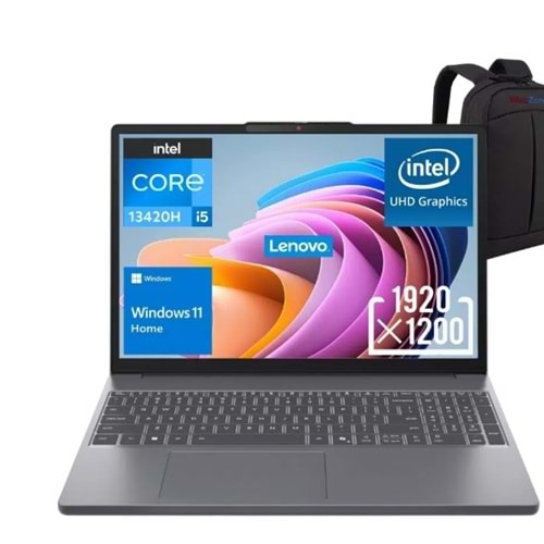 Lenovo IdeaPad Slim 3 | i7-13620H | 16GB DDR5 RAM | 512GB SSD | 15.3 İnç WUXGA | FreeDOS Dizüstü Bilgisayar | 83K10060TR