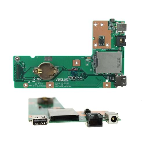 Asus Orjinal Çıkma K52 K52j K52JR X52 DC Power Board USB Ethernet