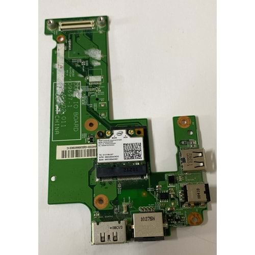 Dell inspiron N5010 M5010 Dc Power Jack DVI Ethernet USB Port Board 48.4HH02.011