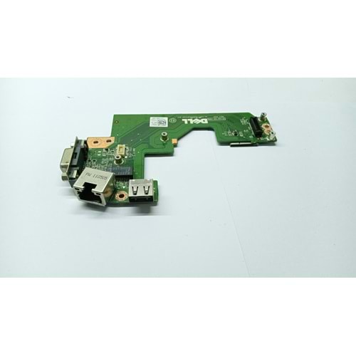 Dell Latitude E5420 USB SD Kart Ethernet VGA Port Board