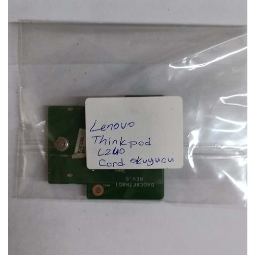 LENOVO THİNKPAD L240 CARD OKUYUCU