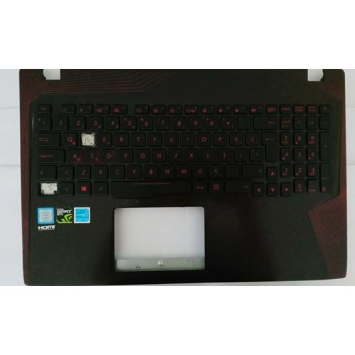 Asus GL553 GL553V GL553VD GL503VE Klavye Dahil Üst Kasa 13N1-12A0701