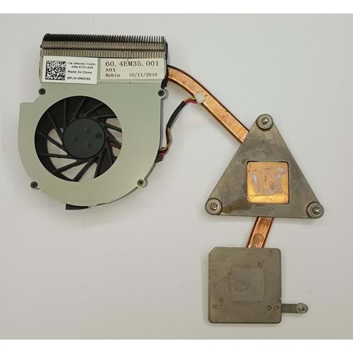 ventilador disipador DELL INSPRION 15 N5030 Heatsink cooler fan 0M0J50