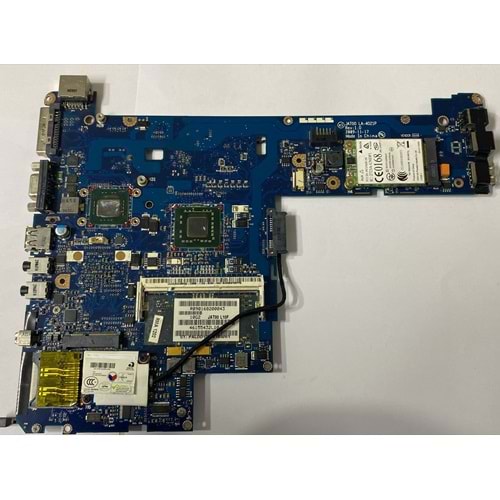 HP Elitebook 2530P Intel Core2 Duo SL9600 İşlemcili On Board Notebook Anakartı LA-4021P