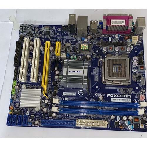 Foxconn G31MXP G31 DDR2 VGA+LAN+SATA2 16X Masaüstü Anakart