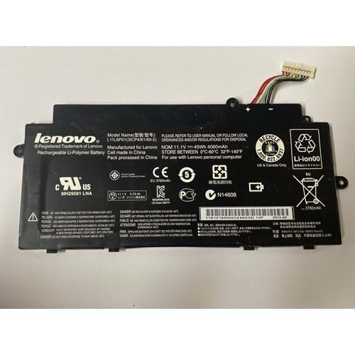 Lenovo L11L6P01 L11M1P02 L11M3P02 Notebook Batarya Laptop Pil