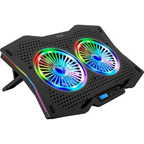 Inca INC-607 GMS Arrax II RGB Aydınlatmalı Fan Hız Ayarlı Gaming Notebook S