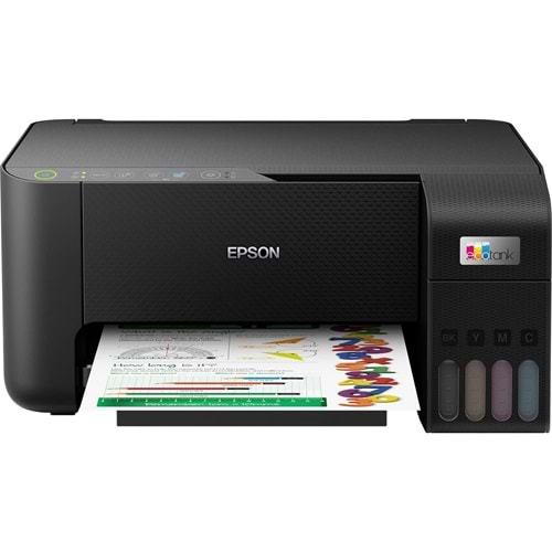 Epson L3250 Wi-Fi + Tarayıcı Renkli Çok Fonksiyonlu Tanklı Mürekkep Püskürtmeli Yazıcı