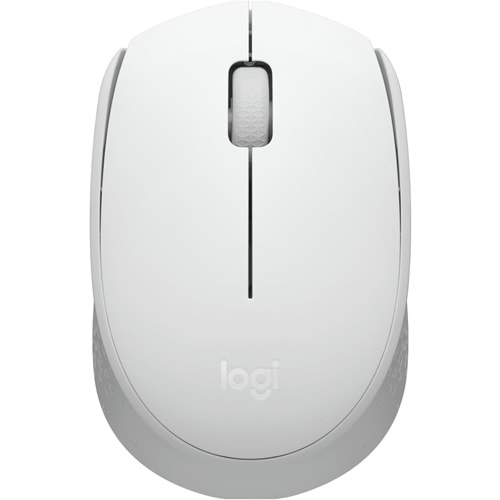 Logitech M171 Kablosuz Mouse, PC, Mac, Dizüstü Bilgisayar için, 2,4 GHz, USB Mini Alıcılı, Optik İzleme, 12 Aylık Pil Ömrü, Sağ ve Sol Elle Kullanıma Uygun, Beyaz