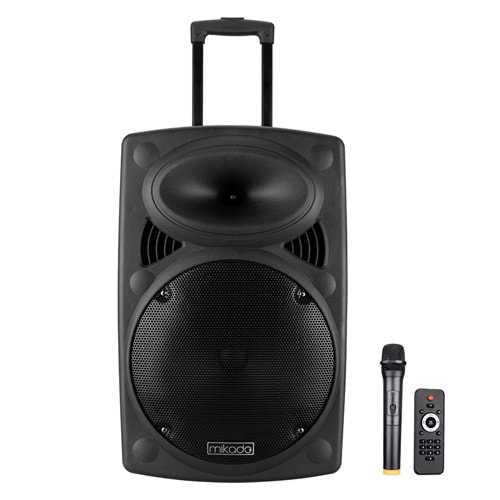 Mikado MD-86KP V1 30W USB/BT/TF/TWS Kablosuz Mikrofonlu Toplantı-Parti Hoparlör
