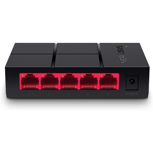 Mercusys MS105G, 5-Port 10/100/1,000 Mbps Masaüstü Switch