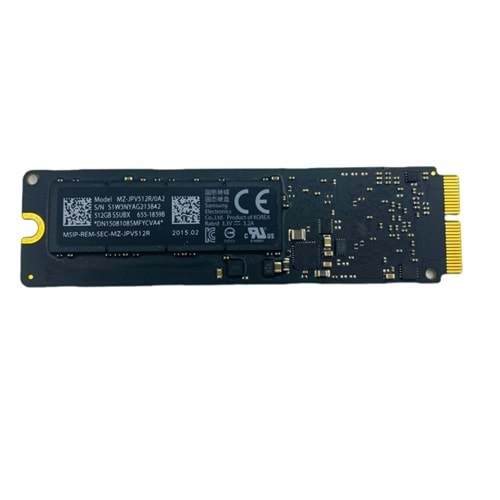 Samsung MZ-JPV512R/0A2 512GB M.2 SSD HDD MacBook İçin M.2 SSD