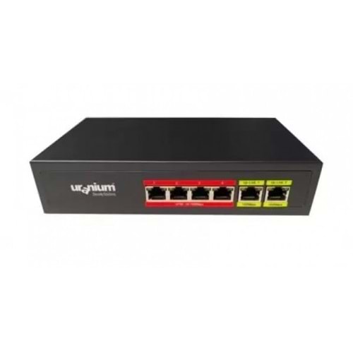 Uranium POE-G8002-96W 8 PORT GIGABIT + 2 PORT GIGABIT RJ45 UPLINK POE SWITC