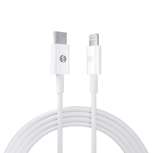 S-link SL-C120 1m PD Type C to Lightning 20W Quick SUPER Charge Hızlı Data ve Şarj Kablosu