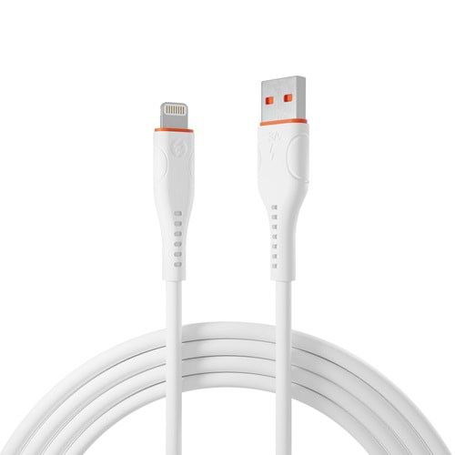 S-link SL-X242 2.4A Lightning Güvenli Hızlı Data + Sarj Kablosu